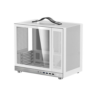 闪鳞G350机箱便携式MATX手提mini