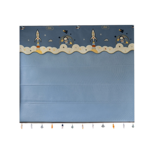 双层日夜l罗马帘窗帘折叠帘飘窗内双层可电动卧室折叠遮光罗马帘