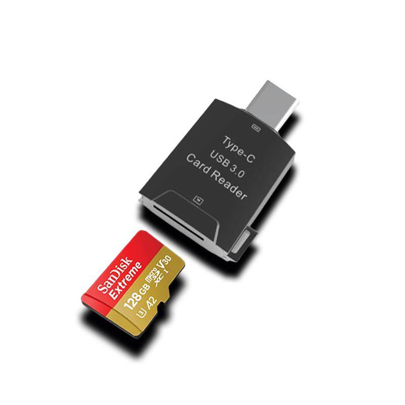 升级3.0高速Typec读卡器隐藏防丢