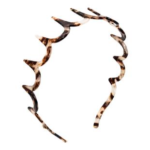 FunF/乐纷绮 高颅顶波浪带齿防滑碎发醋酸发箍 开往加斯佩半岛