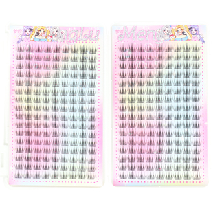 梦鹿山茶花32排大容量睫毛书胶水款自然女团分段假睫毛2026新款