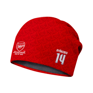 25-26赛季阿森纳队服哲凯赖什足球迷包头帽子男女保暖套头帽棉帽