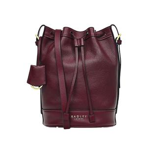 【合并】Radley英国奢品红棕色牛皮斜挎包水桶包复古旅行女23SS