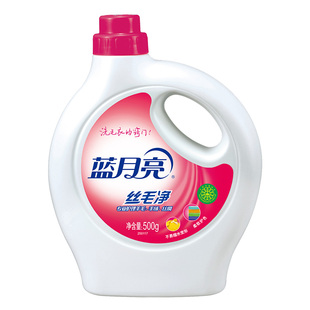 蓝月亮洗衣液丝毛净500g瓶羊毛衫丝绸绸缎清洗护理家用羊绒洗衣液