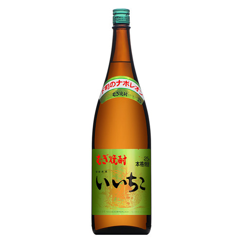 日本烧酒iichiko亦竹特制大麦本格烧酒日本进口蒸馏酒1800ml 1.8L