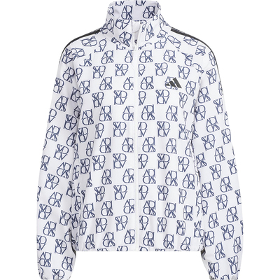 Adidas/阿迪达斯正品新款女士经典复古印花梭织夹克外套JY7702