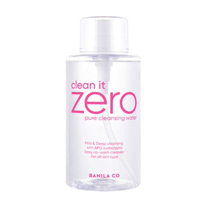 芭妮兰zero净柔卸妆水按压瓶温和