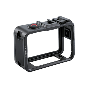 REYGEAK适用于大疆Action6塑料兔笼横竖拍保护壳拓展防摔套action6运动相机配件磁吸快拆Vlog拍摄配件