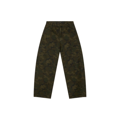 美式迷彩弯刀裤休闲裤子