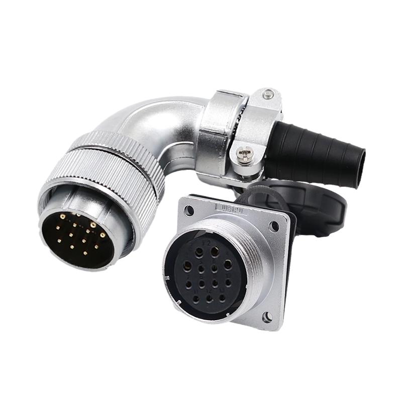 威浦航空插头WS32 4芯6芯8芯10芯11芯13芯19芯TS公头机械手机器人