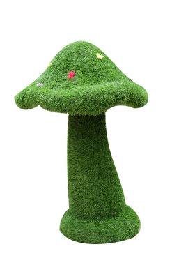 艺家乡仿真绿植蘑菇雕塑公园摆件