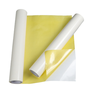 白纸黄胶宝预双面胶高粘型纸箱牛皮纸褐胶印刷滚筒粘胶布贴版好用