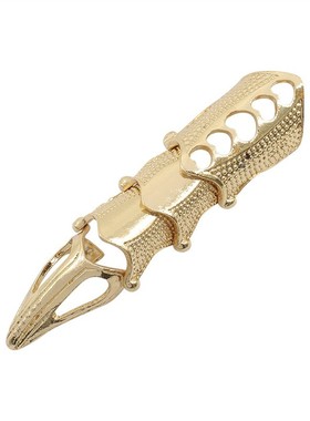 欧美朋克风关节戒指男活动指环