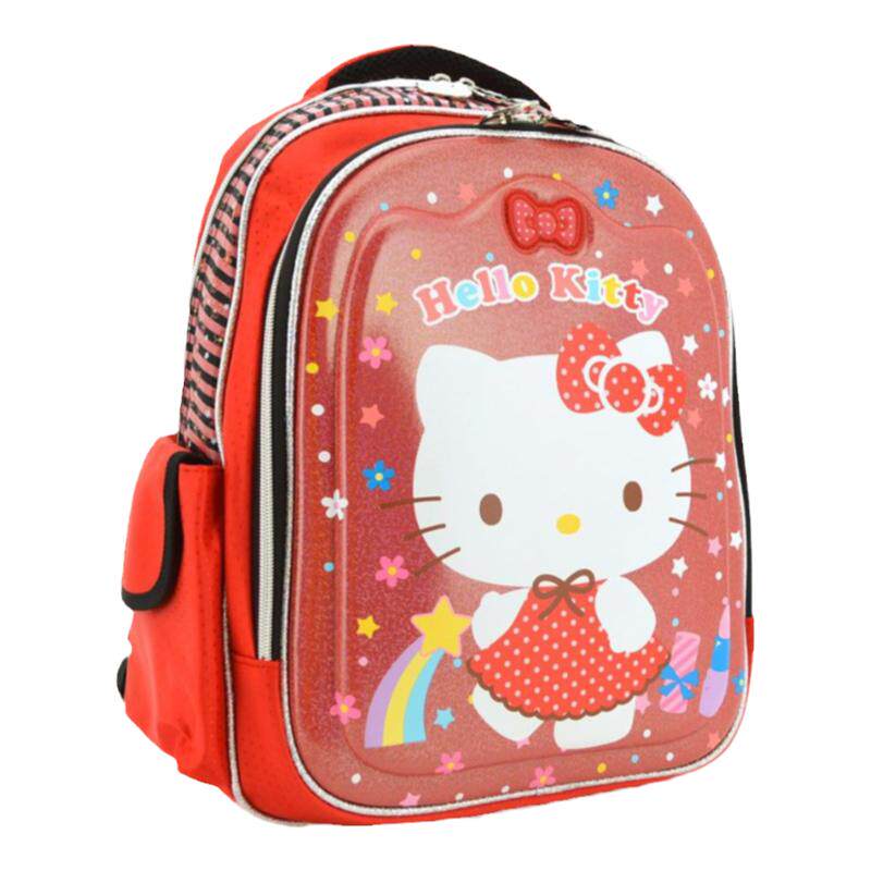Hello Kitty女童可爱小学生1 4年级书包减负双肩背包促销一件不留