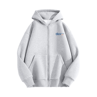 班尼路宽松连帽外套男春季百搭开衫卫衣青少年户外登山运动夹克Y