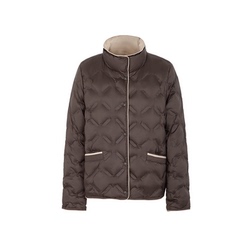 YAYA鸭鸭2025女士新款时尚外套秋冬季立领短款羽绒服保暖拼色外套