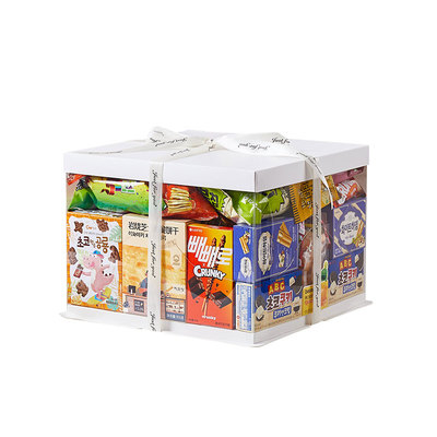 中秋礼物超大进口零食大礼包礼盒