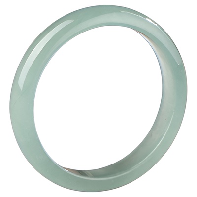 Bluehour女性翡翠玉素圈戒指