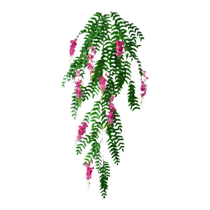 仿真紫藤花槐花假花装饰花挂壁花