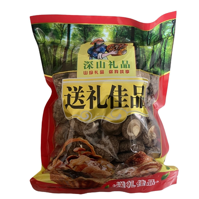 东北长白山香菇花菇250克无根厚