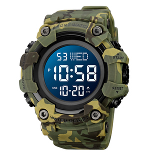 特种兵部队军表户外运动电子手表男款学生耐脏当兵用的入伍多功能