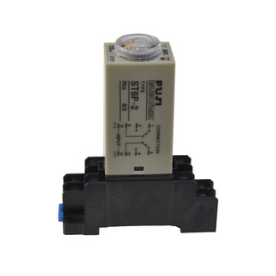 丹龙ST6P-2优质时间继电器 24VDC 1S 3S 5S 10S H3Y-2 220VAC