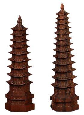 龙虎山发货文昌塔金榜题名摆件十三层雷击枣木办公室书桌书房九层