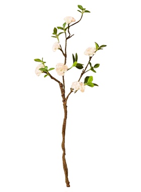 仿真梅花高档发泡枝中式禅意摆件