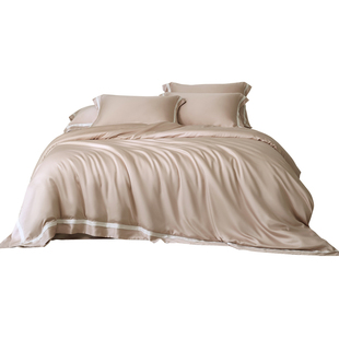 Limerence120支天丝四件套防螨兰精莱赛尔床单床笠凉感床品套件