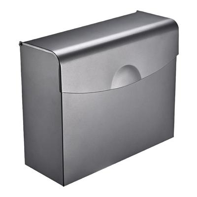不锈钢卫生间厕纸盒商用饭店大卷纸卫生纸厕所草纸盒老式壁挂式