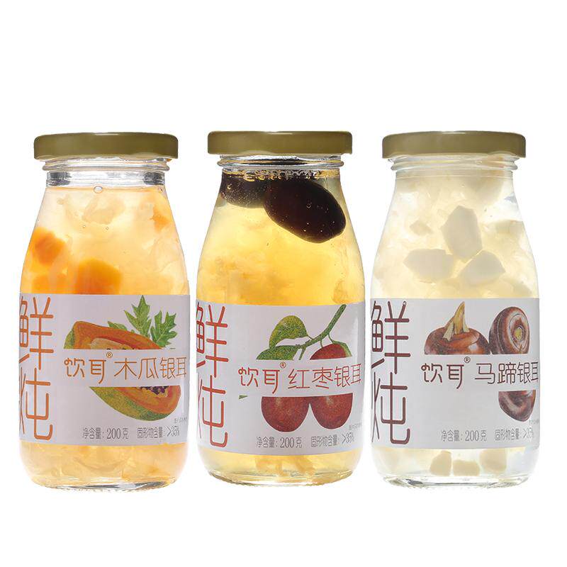 云璞归 饮耳鲜炖银耳羹炖品即食非冻干红枣银耳汤马蹄木瓜银耳羹