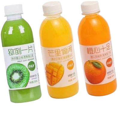 网红果汁饮料360ml×12瓶/5瓶整箱夏季解渴芒果鲜橙猕猴