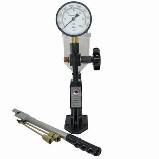 电喷共轨喷油器油嘴手压测试校验器油管压力表柱塞 手压泵 S80H