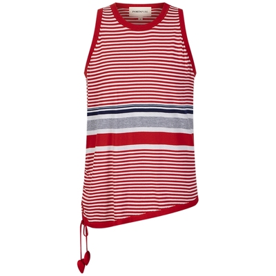 PORTSPURE条纹无袖背心