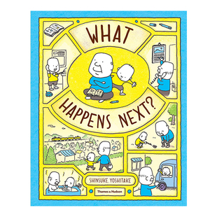 【预售】What Happens Next? 接下来会发生什么?吉竹伸介绘本 后来呢后来怎么了 英文原版进口正版 绘本 Shinsuke Yoshitake