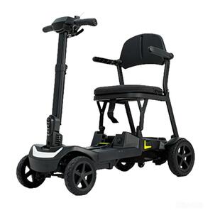 老人代步车四轮电动轻便折叠旅游小型助力电瓶车老年便携代步神器