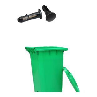 户外环卫垃圾桶配件插销50-240升通用小区物业销子盖子100L120L