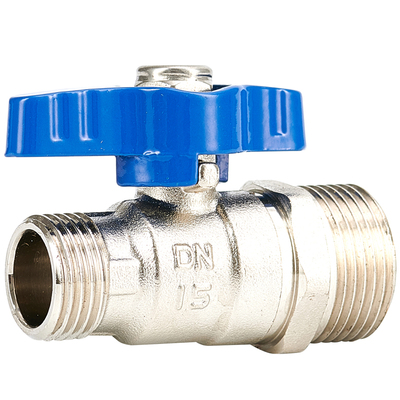 铜球阀热水器分转异径双外丝6×4