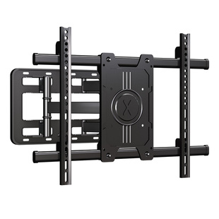 适用于海信康佳7585英寸电视机超薄内嵌伸缩挂架折叠旋转通用支架