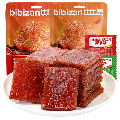 比比赞辣条烧回忆小吃辣条20小包
