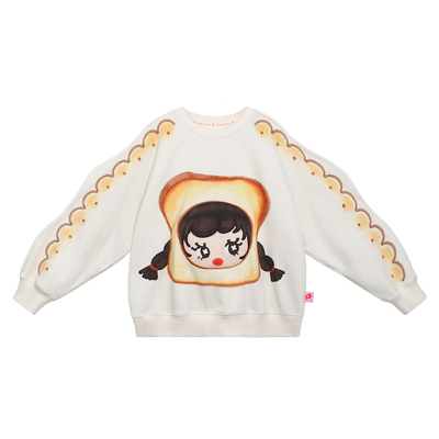 【软棉棉吐司女孩】充棉卫衣女童