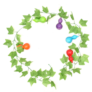 仿真葫芦藤条水果藤蔓假花装饰蔬菜空调水管道吊顶绿植物树叶绿叶