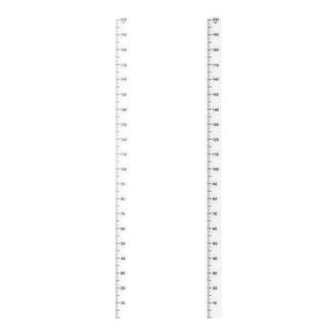 身高贴身高测量墙贴透明儿童宝宝身高贴纸可移除不伤墙精准身高尺