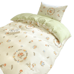 大学生宿舍床上三件套纯棉全棉2025新款高中生住校被褥六件套床品