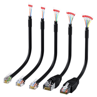 RJ45转485/422/45转232线水晶头