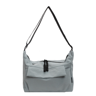 斜挎包女学生装书背包男大容量大学生上课书包男生通勤包单肩挎包