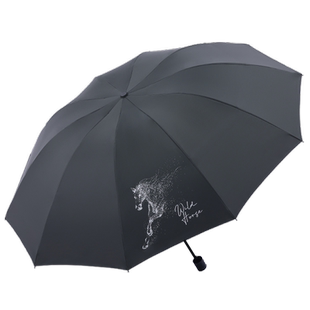 天堂伞官方旗舰店正品2025新款加大加厚加固男大号晴雨两用大雨伞