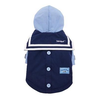 mookipet狗狗学院风披肩绗棉外套