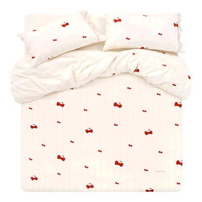 tbh野兽派家居床上四件套三丽鸥Hello Kitty蝴蝶结全棉床品套件