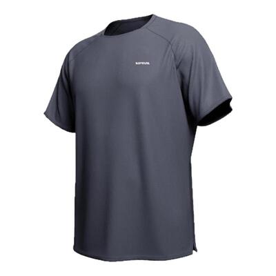 迪卡侬速干透气越野跑步短袖